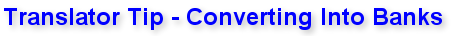 Translator Tip