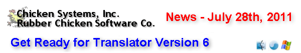 Chicken Systems News May 20, 2011