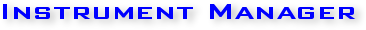 Instrument Manager