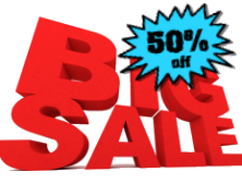 Memorial Weekend 50% off Sig Sale