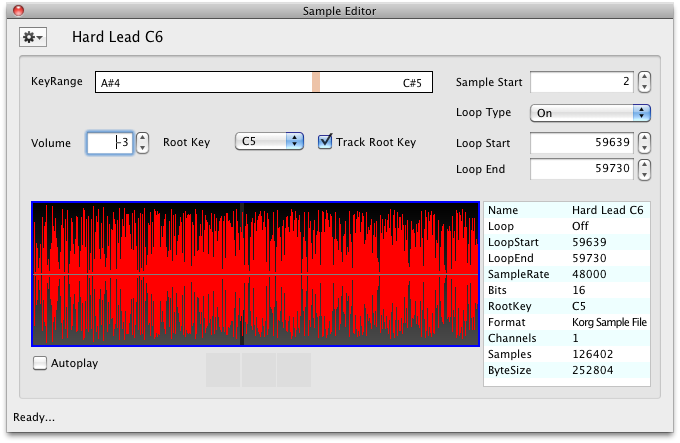 Sample Editor